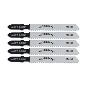 Jigsaw Bi-Metal Blade for Metal 55mm 12tpi Pack of 5 by Ufixt