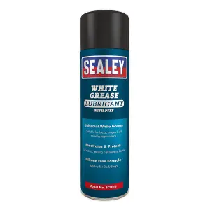 Sealey White Grease Lubricant 500ml SCS014S