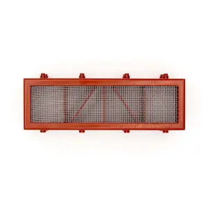 PestBrick - The Smart - Pest Proofing Air Brick by MouseMesh - Brick Red 215mm(W) x 80mm(H) X 68mm(D)