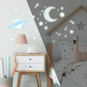 RoomMates White Celestial Peel & Stick Wall Decals