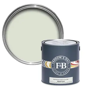 Farrow & Ball Dead Flat Mixed Colour 252 Pavilion Blue 750ml