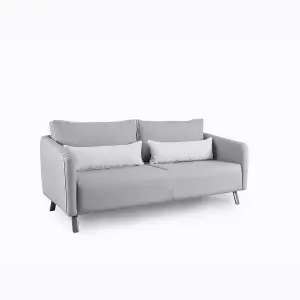 Emelda Grace Chloe Large Sofa - Grey