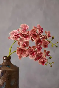 Fiori 100cm Spray Pink Orchid Artificial Plant Foliage