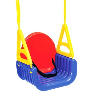 Berkfield 3-in-1 Swing Seat for Children 29x40x39.5 cm Polypropylene