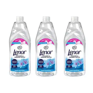 Lenor Steamer & Ironing Water Spring Awakening 1 Litre - Pack of 3