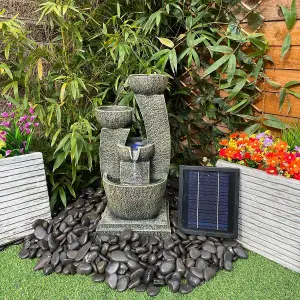 Medium Aztec Modern Mains Plugin Powered Water Feature