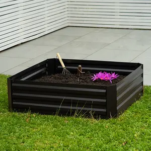 Woodside Tunstall Metal Flower Bed Planter