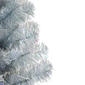 2ft Orelle Silver effect Table top Full Artificial Christmas tree