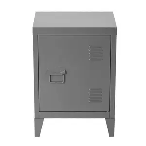 Mira Bedside Table Dark Gray