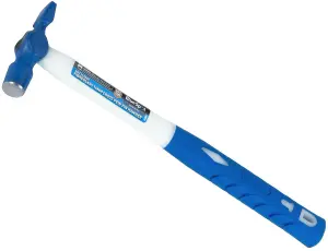 BlueSpot Small Lightweight 4oz Cross Pein Pin Hammer Fibreglass Shaft Handle