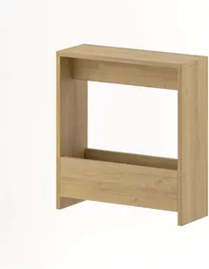 Beeler Modern Slim Compact Side Table Zipcode Design Colour: Oak