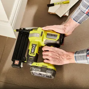 Ryobi 18V 50mm 1 x 4Ah Li-ion One+ Cordless Straight Nail gun