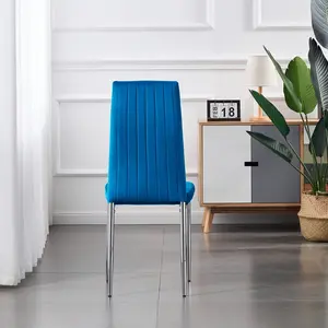 Side chair Set Gabrielle (Set of 2) Blue