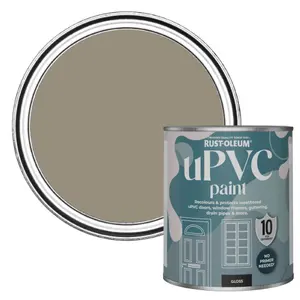 Rust-Oleum Cocoa Gloss UPVC Paint 750ml