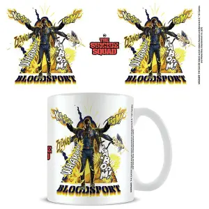 Squad Bam Bloodsport Mug White/Yellow/Navy (One Size)