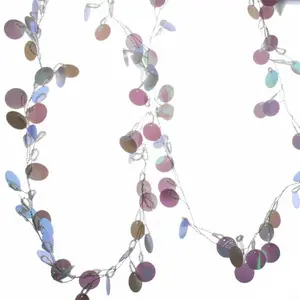 180cm Faux Garland (Set of 3) Iridescent