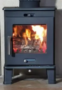 Multi Fuel Wood Burning Stove Defra Eco Wood Burner Fireplace 4.2Kw