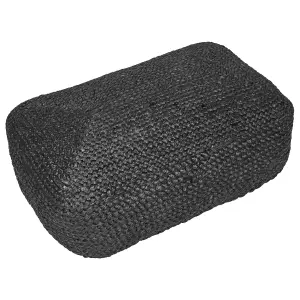 Floor Cushion ISARDA Jute Black