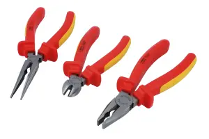 Laser Tools 8916 Insulated Plier Set 3pc