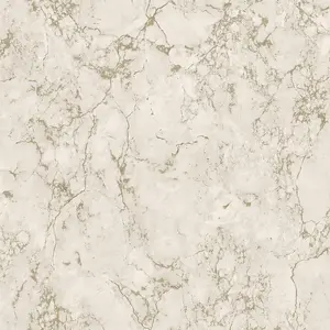 Debona Athena Marble Effect Plain Cream Glitter Metallic Wallpaper 4022