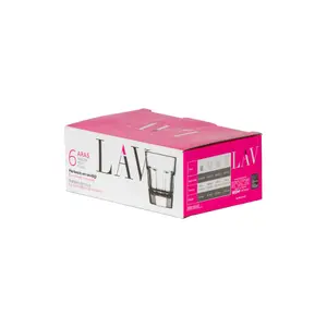 LAV - Aras Shot Glasses - 45ml - Pack of 6