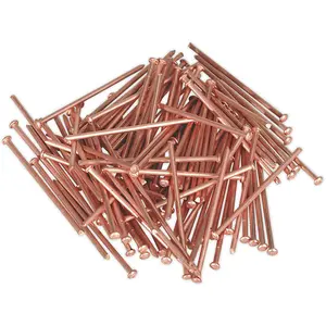 100 Pack of 2mm x 50mm Copper Spot Welding Nails for Car Dent Repair