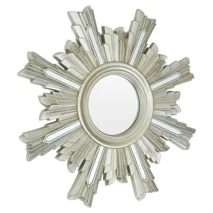 Interiors by Premier Sevan Wall Mirror With Mirrored Glass