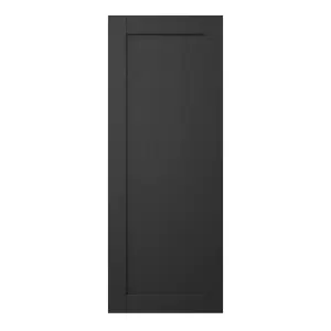 GoodHome Verbena Matt charcoal Shaker 70:30 Larder Cabinet door (W)500mm (H)1287mm (T)20mm