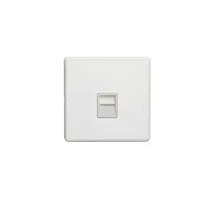 Wall Mounted Light Switch Matt White