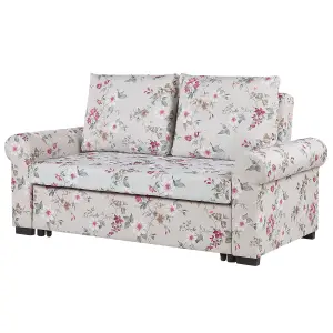 Beliani Retro Sofa Bed SILDA Multicolour