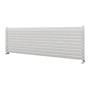 Ximax Champion FORH1164600W White Gas Horizontal Designer Radiator, (W)1800mm x (H)584mm