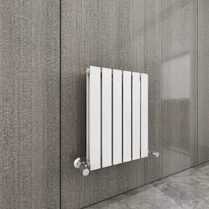 Designer Flat Panel Double Radiator 600x408 white by MCC