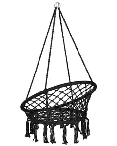 Hanging Chair GABELLA Cotton Black