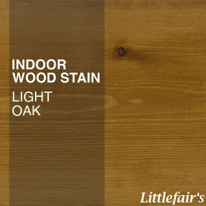 Littlefair's - Indoor Wood Stain - Light Oak - 500ml