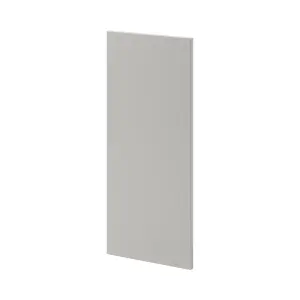 GoodHome Stevia Matt pewter grey Slab Highline Cabinet door (W)300mm (H)715mm (T)18mm