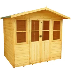 Haddon 7 x 5 Ft Shiplap Summer House Yes