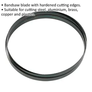 High-Performance 2362 x 19 mm Bandsaw Blade for Steel and Brass Cutting