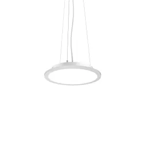 Luminosa FLY 35cm Integrated LED Pendant Ceiling Light White, 4000K, IP40