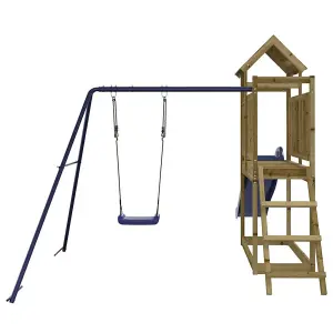 Berkfield Outdoor Playset Impregnated Wood Pine