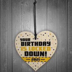 LOCKED DOWN Birthday Gift Funny 16th 18th 21st 30th Birthday Gift For Him Her