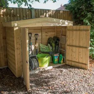 Forest Garden 2000L Tongue & groove Apex Garden storage 1450mm 1980mm