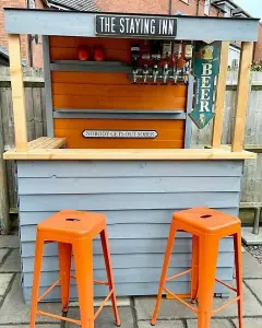 Summer garden bar - Large (outdoor wooden)