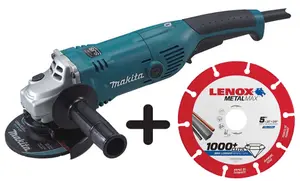 MAKITA GA5021 + M/MAX DISC 240v Angle grinder 5" (125mm)