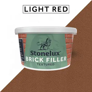 Stonelux Brick Repair Filler 1.4kg Light Red Filler Brick Effect Filler