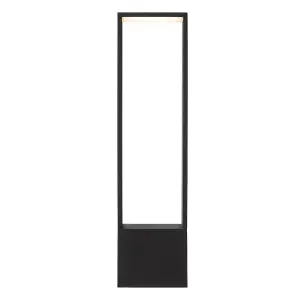 Lucide Goa Modern Bollard Light Outdoor - LED - 1x6,5W 3000K - IP54 - Anthracite