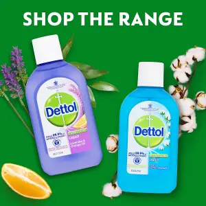 Dettol Disinfectant Liquid Lavender & Orange 500ML Pack of 12