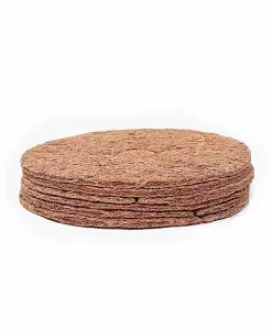 Mulch Mats - Pack of 20 - Fibre/Latex - L30 x W30 cm