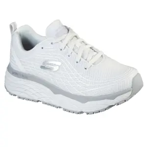 Skechers Max Cushioning Elite Sr Occupational Shoes White