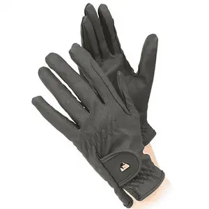 Aubrion Womens/Ladies PU Riding Gloves Black (S)