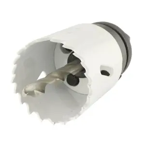 40mm HSS Hole Saw Holesaw Bi-Metal Blade Cutter Drill And Drill Adaptor Arbor